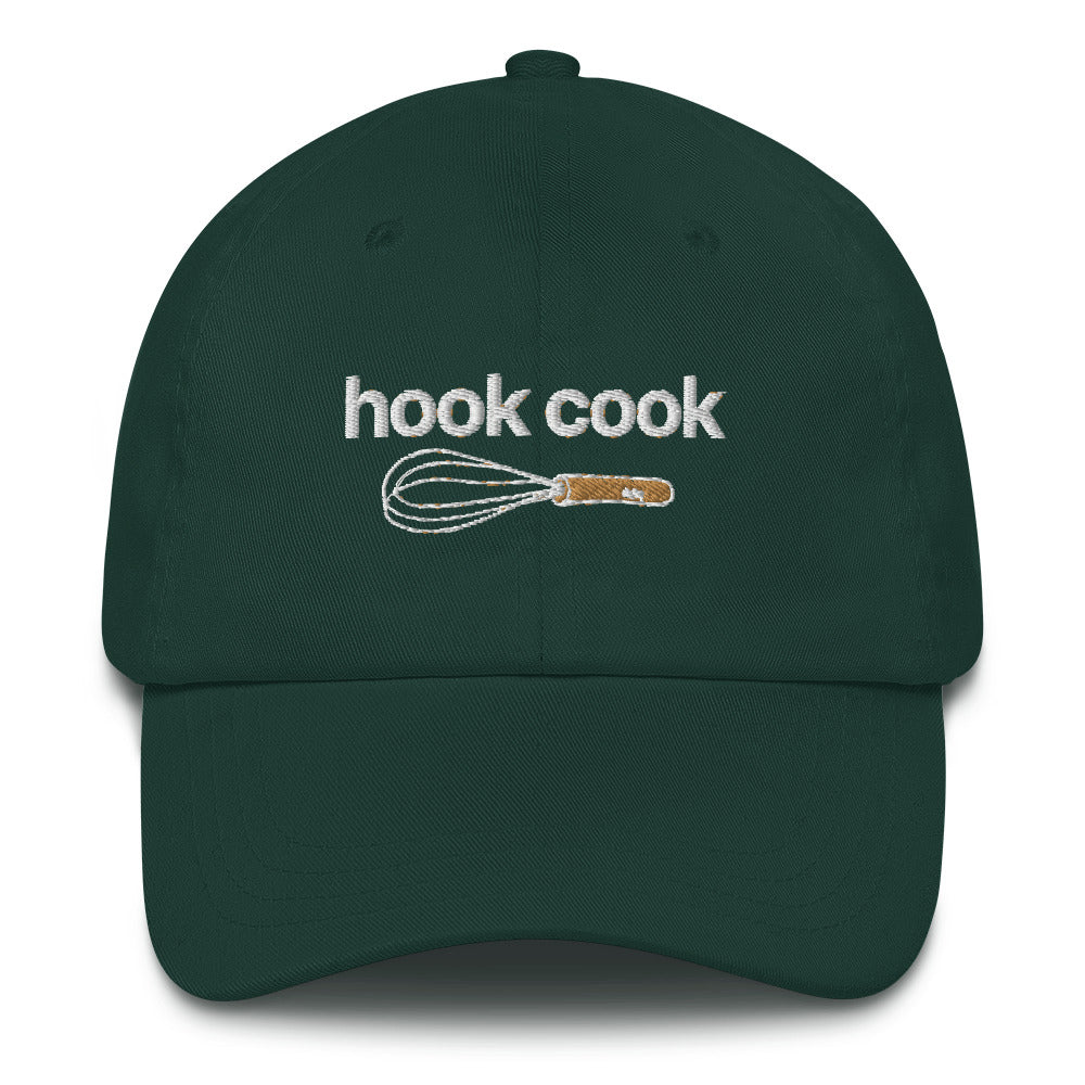 Hook Cook Embroidered Dad Cap